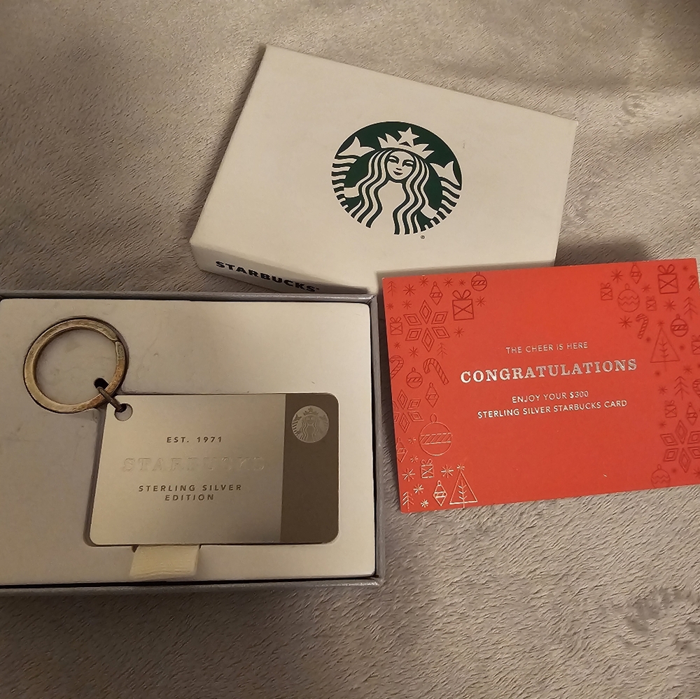 CHARITY DONATION: Limited Edition Starbucks Card Key Ring w/ box - Picture 3 of 9